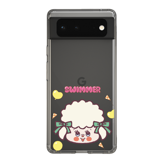 スリムプロテクションケース［ SWIMMER - フェイス - ラッフィー ］