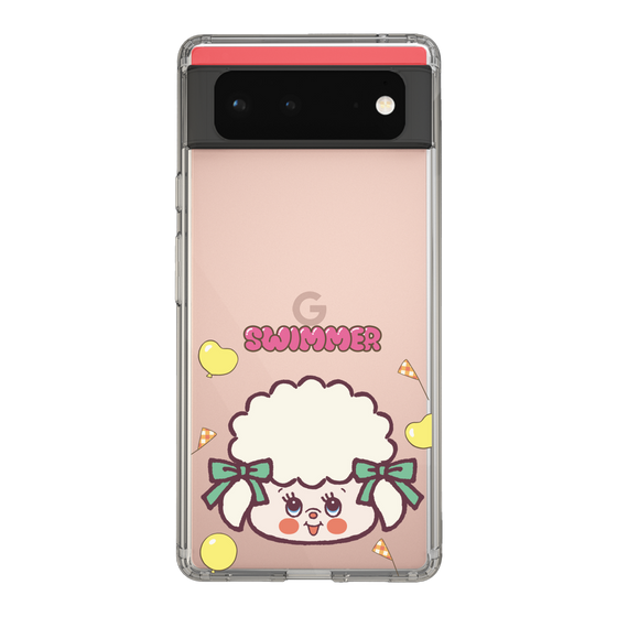 スリムプロテクションケース［ SWIMMER - フェイス - ラッフィー ］