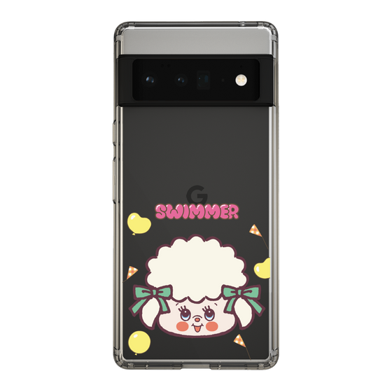 スリムプロテクションケース［ SWIMMER - フェイス - ラッフィー ］