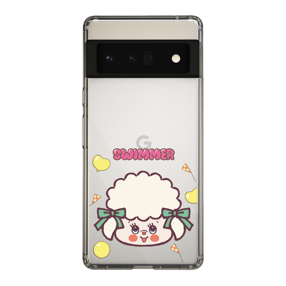 スリムプロテクションケース［ SWIMMER - フェイス - ラッフィー ］