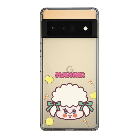 スリムプロテクションケース［ SWIMMER - フェイス - ラッフィー ］