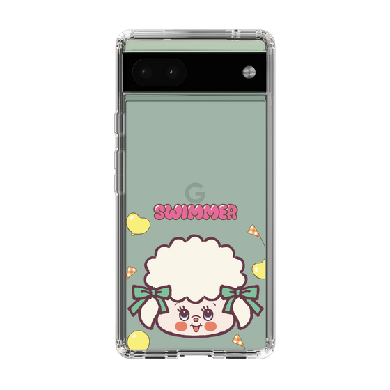 スリムプロテクションケース［ SWIMMER - フェイス - ラッフィー ］