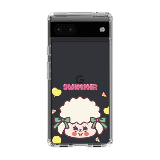 スリムプロテクションケース［ SWIMMER - フェイス - ラッフィー ］