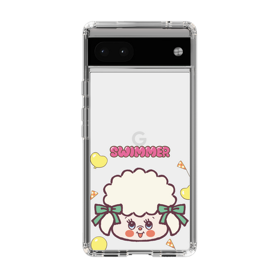 スリムプロテクションケース［ SWIMMER - フェイス - ラッフィー ］