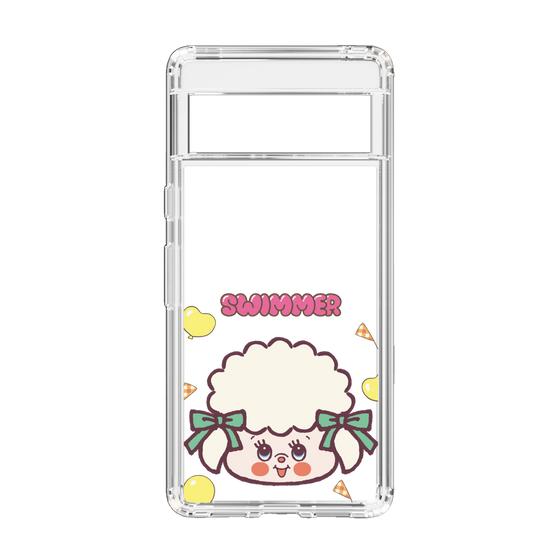 スリムプロテクションケース［ SWIMMER - フェイス - ラッフィー ］