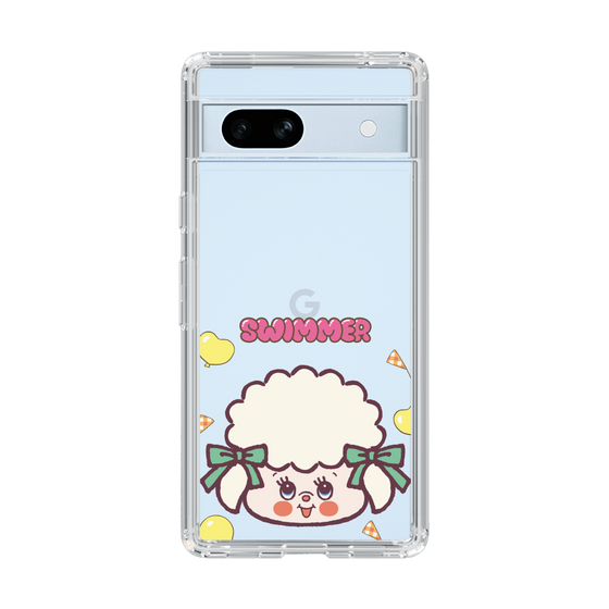 スリムプロテクションケース［ SWIMMER - フェイス - ラッフィー ］