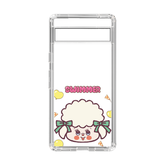 スリムプロテクションケース［ SWIMMER - フェイス - ラッフィー ］