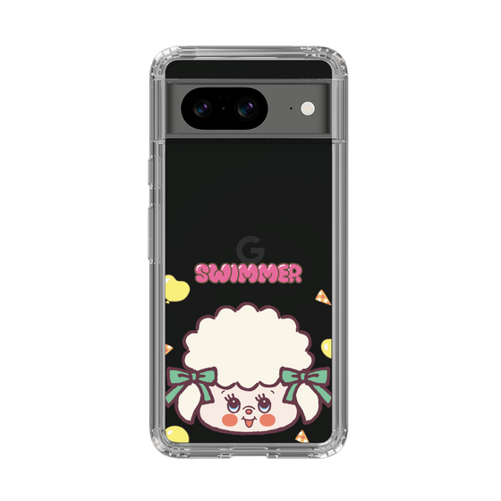 スリムプロテクションケース［ SWIMMER - フェイス - ラッフィー ］