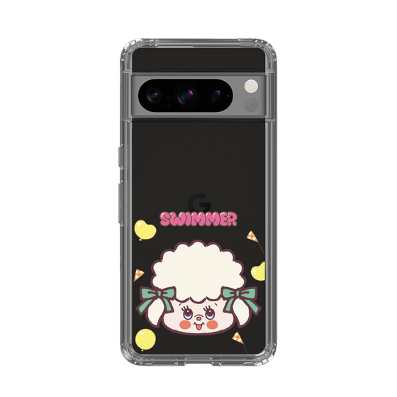 スリムプロテクションケース［ SWIMMER - フェイス - ラッフィー ］