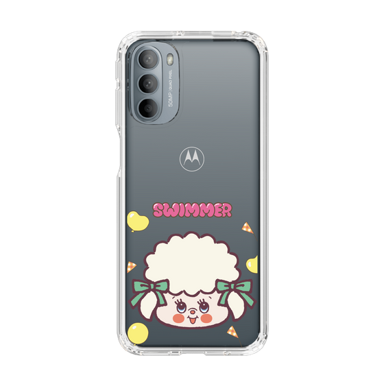 スリムプロテクションケース［ SWIMMER - フェイス - ラッフィー ］