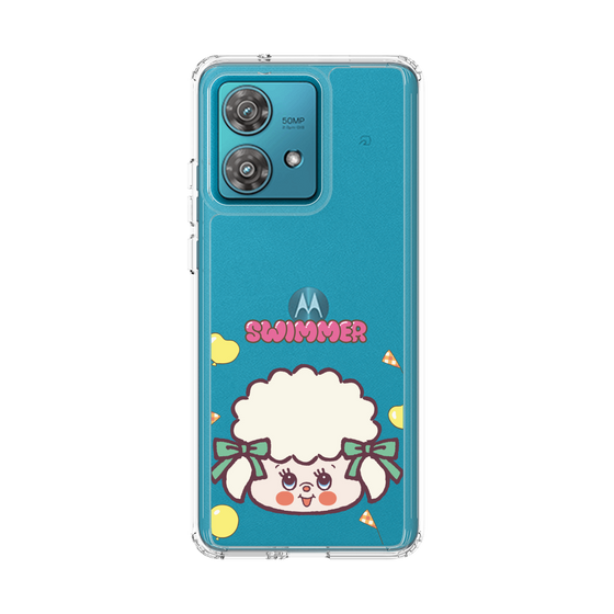 スリムプロテクションケース［ SWIMMER - フェイス - ラッフィー ］