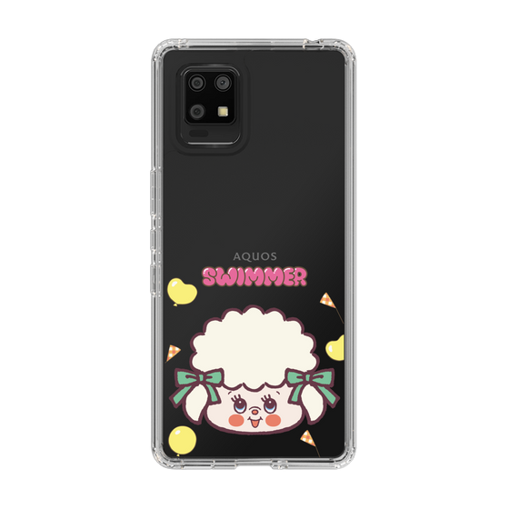 スリムプロテクションケース［ SWIMMER - フェイス - ラッフィー ］