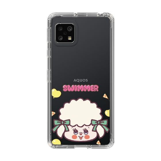 スリムプロテクションケース［ SWIMMER - フェイス - ラッフィー ］