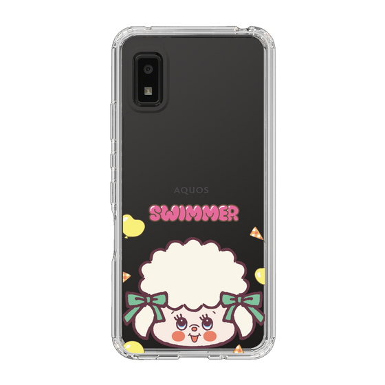 スリムプロテクションケース［ SWIMMER - フェイス - ラッフィー ］