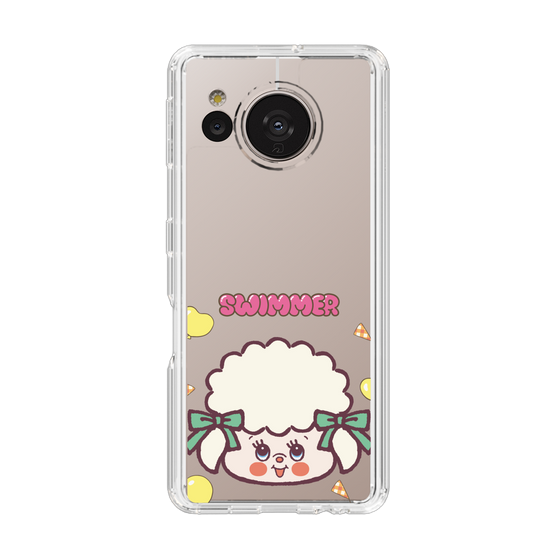 スリムプロテクションケース［ SWIMMER - フェイス - ラッフィー ］
