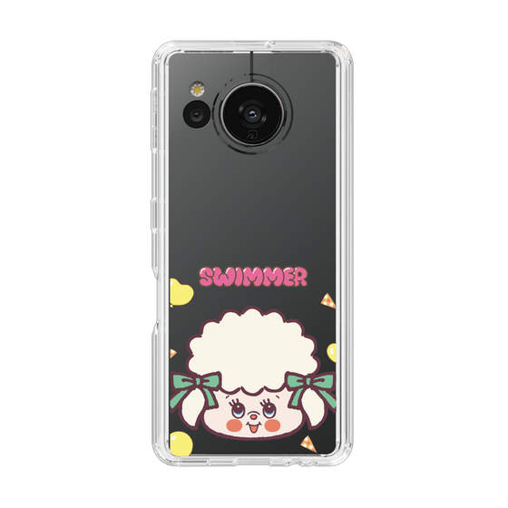 スリムプロテクションケース［ SWIMMER - フェイス - ラッフィー ］