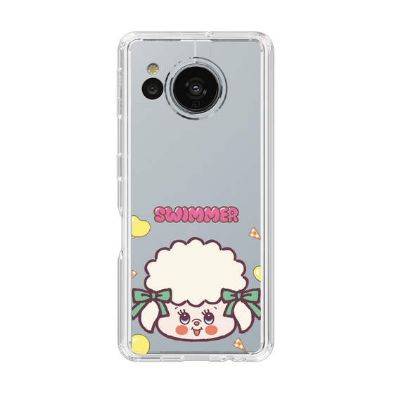 スリムプロテクションケース［ SWIMMER - フェイス - ラッフィー ］