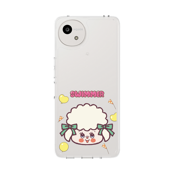 スリムプロテクションケース［ SWIMMER - フェイス - ラッフィー ］