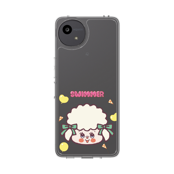 スリムプロテクションケース［ SWIMMER - フェイス - ラッフィー ］