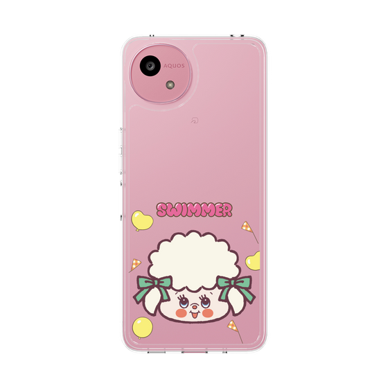 スリムプロテクションケース［ SWIMMER - フェイス - ラッフィー ］