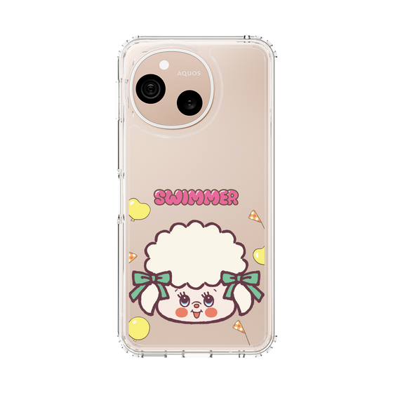 スリムプロテクションケース［ SWIMMER - フェイス - ラッフィー ］