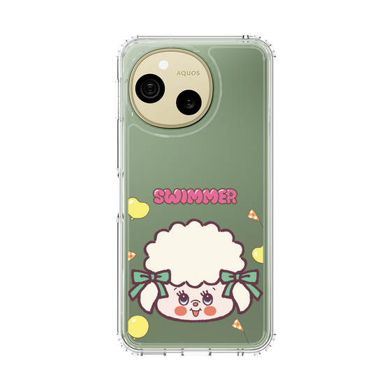 スリムプロテクションケース［ SWIMMER - フェイス - ラッフィー ］