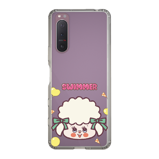 スリムプロテクションケース［ SWIMMER - フェイス - ラッフィー ］