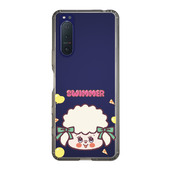 スリムプロテクションケース［ SWIMMER - フェイス - ラッフィー ］