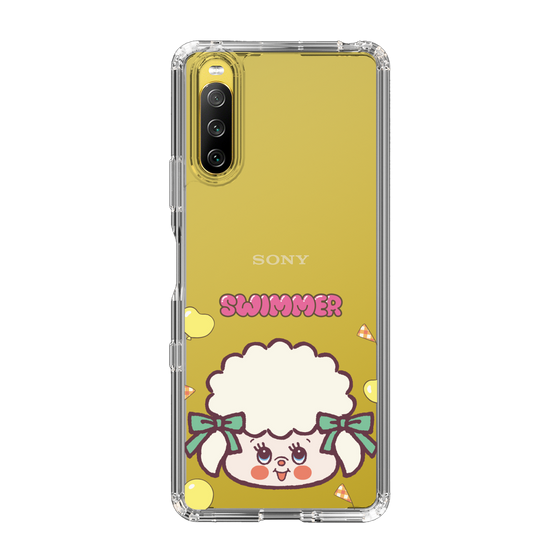 スリムプロテクションケース［ SWIMMER - フェイス - ラッフィー ］