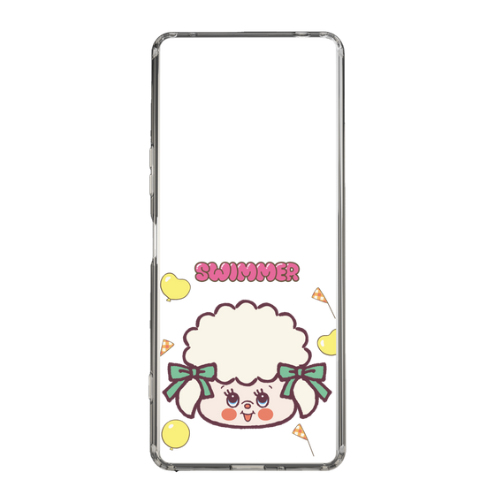 スリムプロテクションケース［ SWIMMER - フェイス - ラッフィー ］