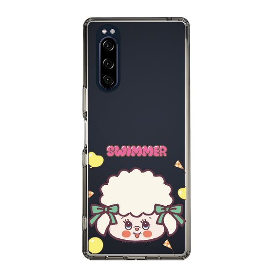 スリムプロテクションケース［ SWIMMER - フェイス - ラッフィー ］