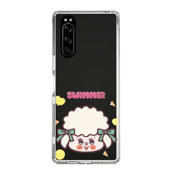 スリムプロテクションケース［ SWIMMER - フェイス - ラッフィー ］