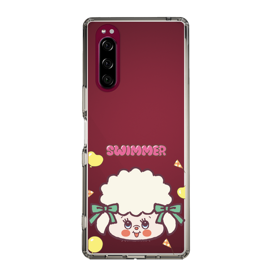 スリムプロテクションケース［ SWIMMER - フェイス - ラッフィー ］