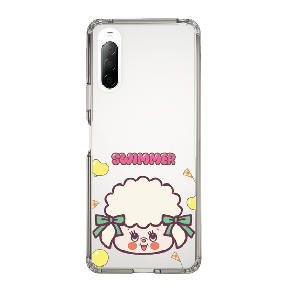 スリムプロテクションケース［ SWIMMER - フェイス - ラッフィー ］