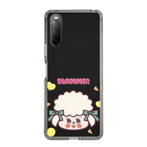 スリムプロテクションケース［ SWIMMER - フェイス - ラッフィー ］