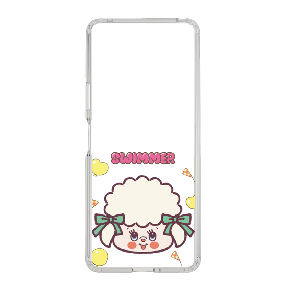 スリムプロテクションケース［ SWIMMER - フェイス - ラッフィー ］