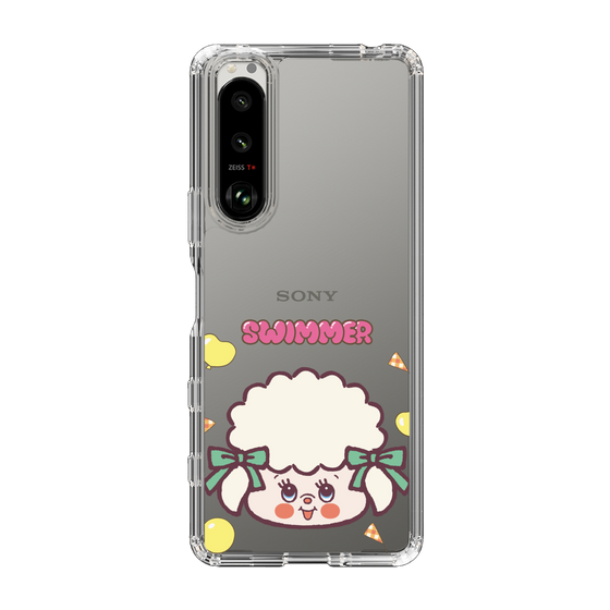 スリムプロテクションケース［ SWIMMER - フェイス - ラッフィー ］