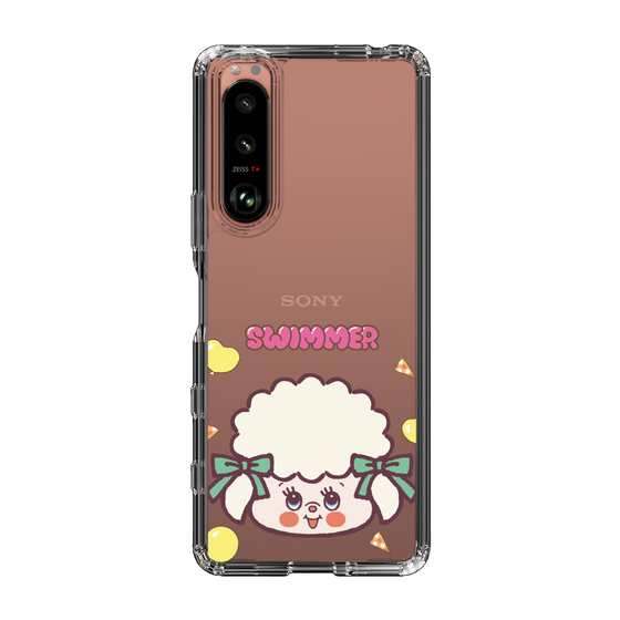 スリムプロテクションケース［ SWIMMER - フェイス - ラッフィー ］