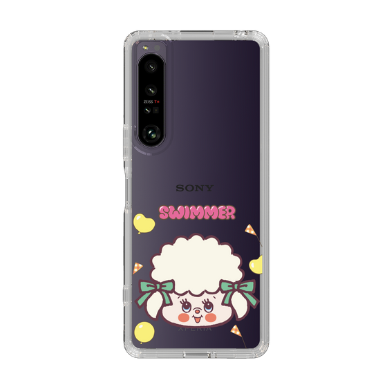 スリムプロテクションケース［ SWIMMER - フェイス - ラッフィー ］