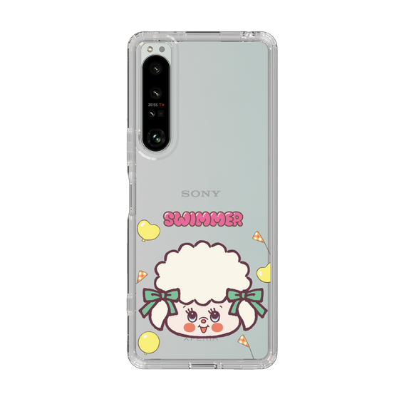 スリムプロテクションケース［ SWIMMER - フェイス - ラッフィー ］