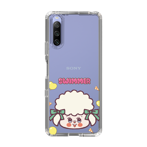 スリムプロテクションケース［ SWIMMER - フェイス - ラッフィー ］