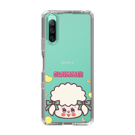 スリムプロテクションケース［ SWIMMER - フェイス - ラッフィー ］