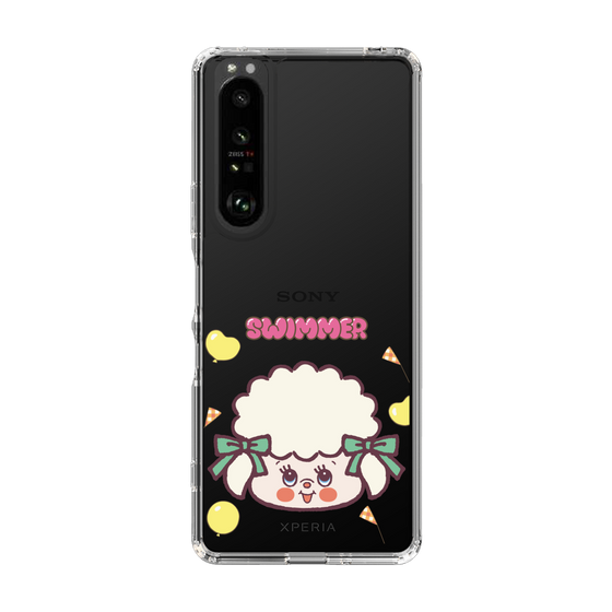スリムプロテクションケース［ SWIMMER - フェイス - ラッフィー ］