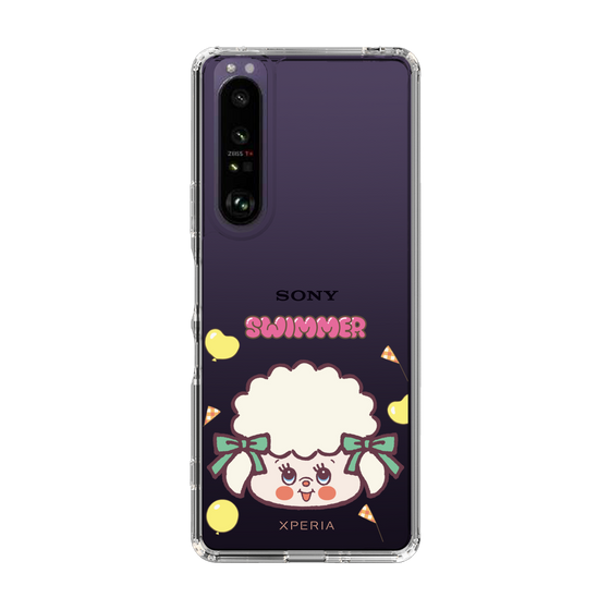 スリムプロテクションケース［ SWIMMER - フェイス - ラッフィー ］