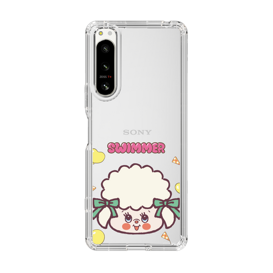 スリムプロテクションケース［ SWIMMER - フェイス - ラッフィー ］