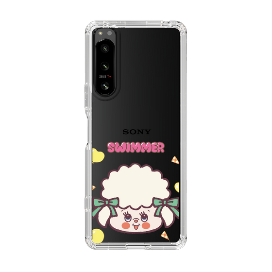 スリムプロテクションケース［ SWIMMER - フェイス - ラッフィー ］