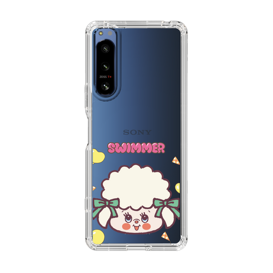 スリムプロテクションケース［ SWIMMER - フェイス - ラッフィー ］