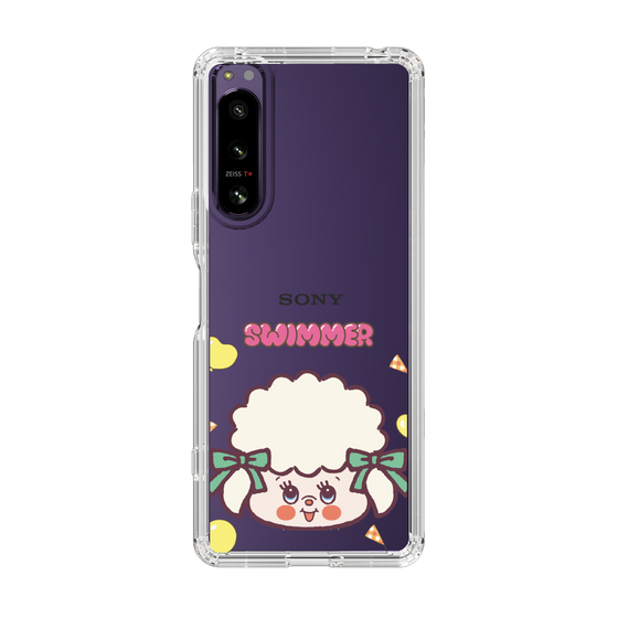 スリムプロテクションケース［ SWIMMER - フェイス - ラッフィー ］