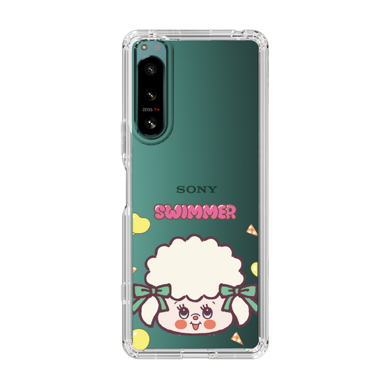 スリムプロテクションケース［ SWIMMER - フェイス - ラッフィー ］