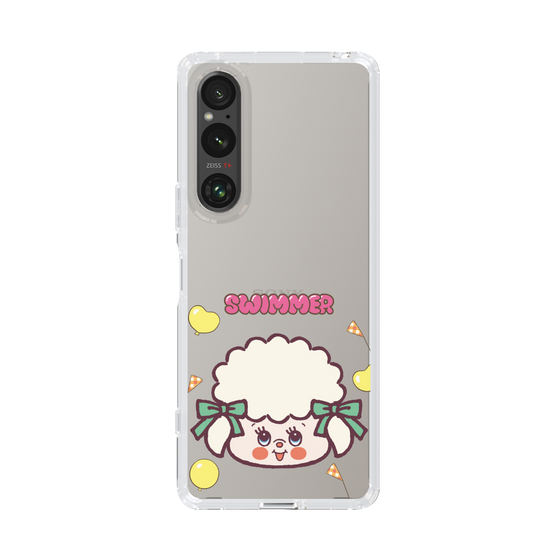 スリムプロテクションケース［ SWIMMER - フェイス - ラッフィー ］